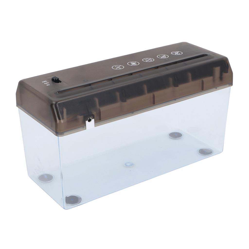 Strip Cut Paper Shredder USB Or Battery Powered Electric  Paper Cutting Machine for Office School