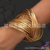 A Stylish and Simple Matte Multi-layer Line Winding Bracelet Women's Jewelry Holiday Banquet Wearing Gift