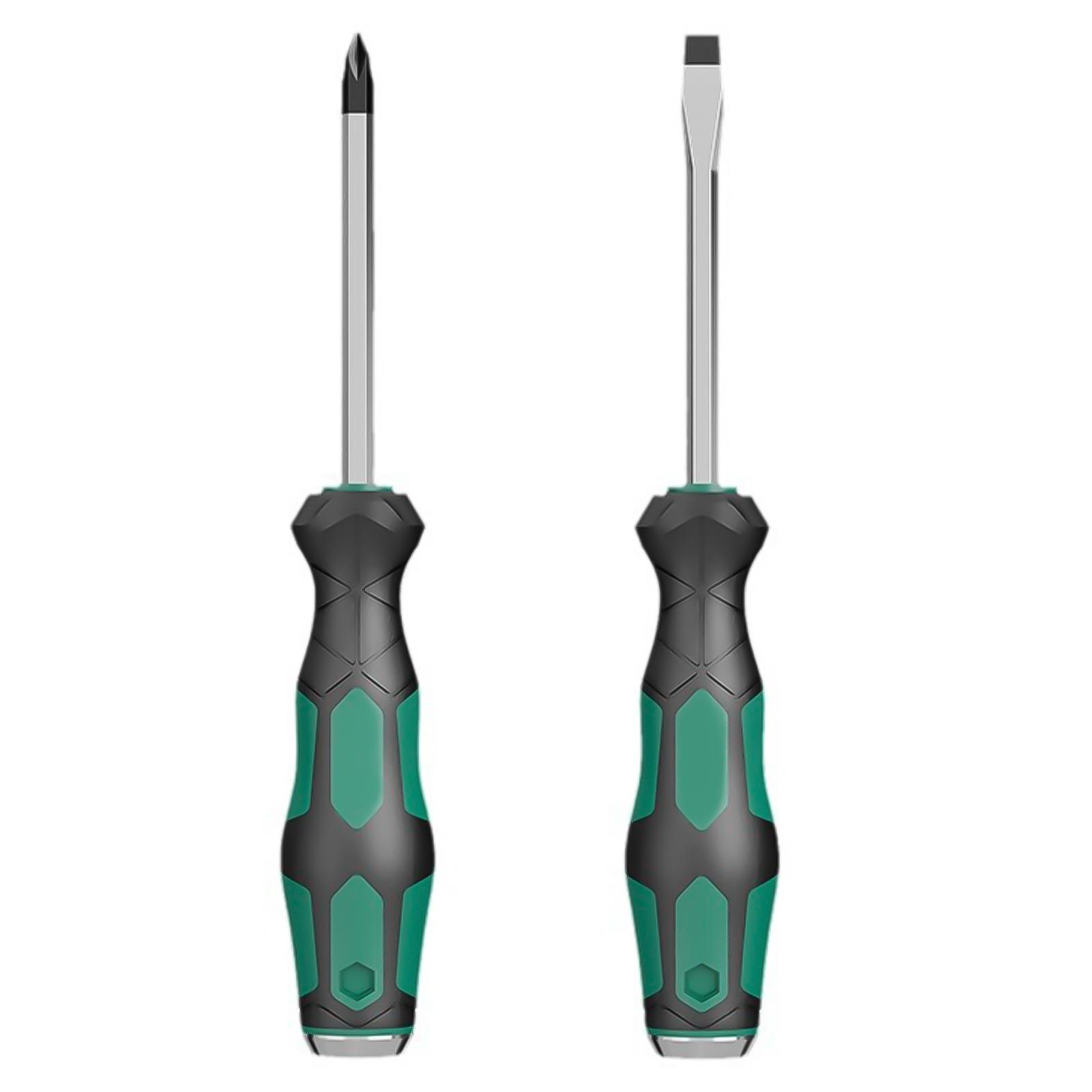 2Pcs Insulated Screwdriver Multifunction Electrician Screw Driver Handle