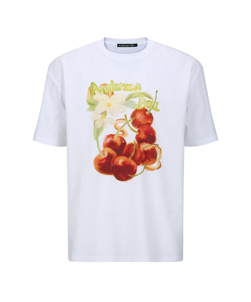 ADSB ANDERSSON BELL (Essential) Unisex Fruit T-Shirt Atb1407U(White)