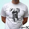 Boxer Head - Dog Kids Boys T-Shirt Top Tee Design - S S Kids & Baby Sizes