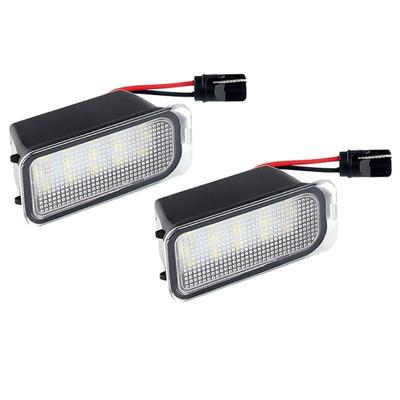 1 Paar LED-Kennzeichenleuchten Lampe für Fiesta Focus KUGA Ersatz Heckkennzeichenleuchten Baugruppe