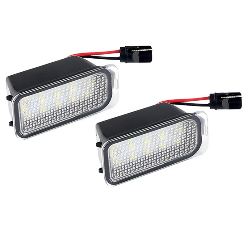 

2Pcs Rear Tail License LED License Plate Lights Lamp for Fiesta Focus KUGA Replacement LED Number Signal Light 1
