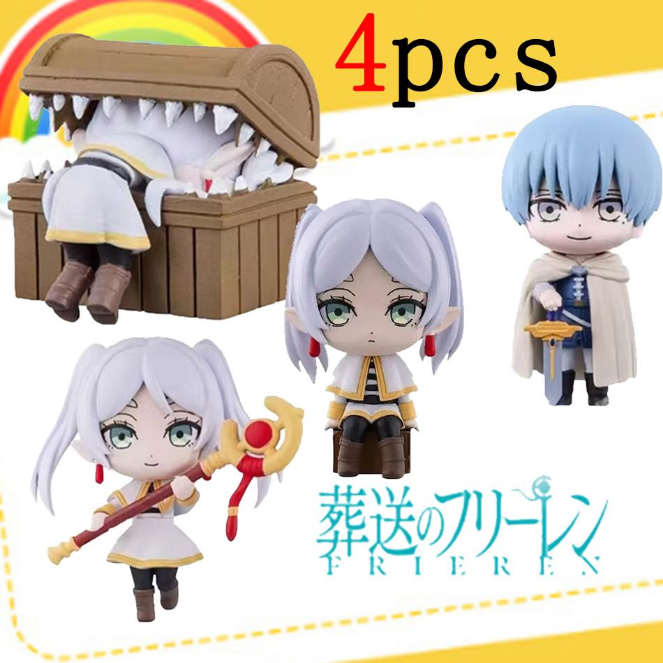beyond Journey's End Himmel Anime Small Figure Capsule Kid Toy Cartoon Ornaments Lovely Birthday Gift in Stock