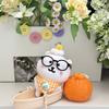 For 13cm Joke Bear Doll Clothes Fashion Clothes Bib Glasses Doll Clothes Color Match Triangular Scarf Dolls Accessories Cute Decoration Little Clothes