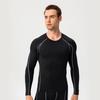 Men's PRO Quick-Dry Long Sleeve Sports Tights for Running, Training, and Basketball