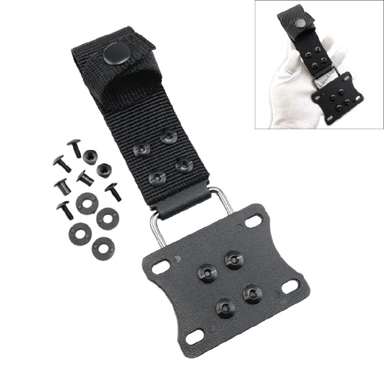 Complete Sheath Webbing System Belt Holder For Blade Includes Mounting Screws For Easy Assembly Secure Belt Carry