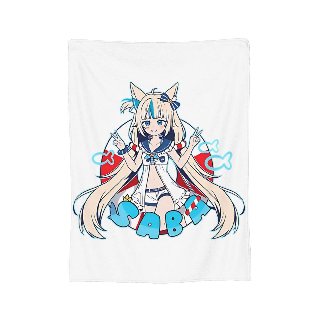 Sameko Saba Blanket Fleece Spring Autumn  Multi-function Soft Throw Blankets for Bed Office Quilt