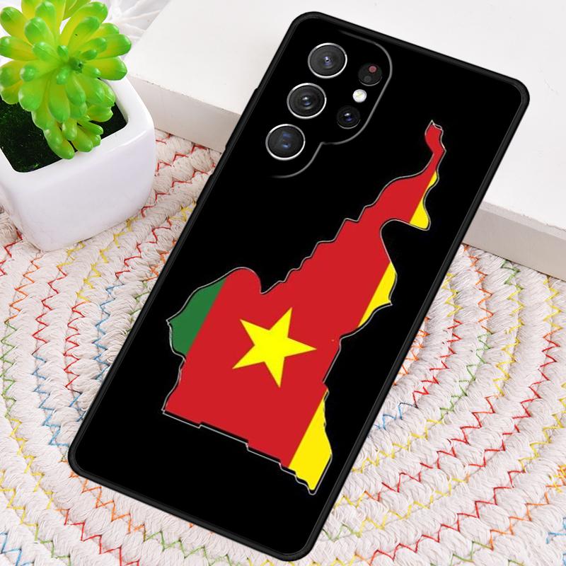 Republic of Cameroon Flag Phone Case For Samsung Galaxy note 10 pro S26 S25 S24 S23 S22 Ultra Plus S21 FE S20 Shockproof Cover