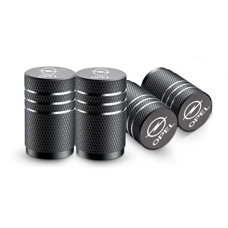 Car Wheel Tire Valve Caps Tyre Stem Covers Airdust Waterproof For Opel Astra GTC Insignia Antara Meriva Zafira Vectra Mokka