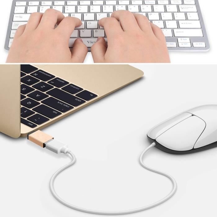 Usb C To Usb a Adapter - Aluminum - Otg - Usb 3.0 - Compatible Macbook Pro and Galaxy S8