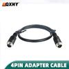 Cable Plug Adapter 4Pin Aviation Head Male/Female to RCA AV/Female DC Multiple  Converter For Car Rear Backup Camera Monitor