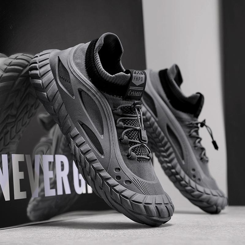 Spring Autumn New Work Safety Boots for Men Designer Work Sneakers Anti-puncture Security Shoes Work Boots Indestructible Shoes