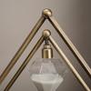 Modern Light Luxury Diamond Geometric Hourglass Timer Ornaments Nordic Office Decorations