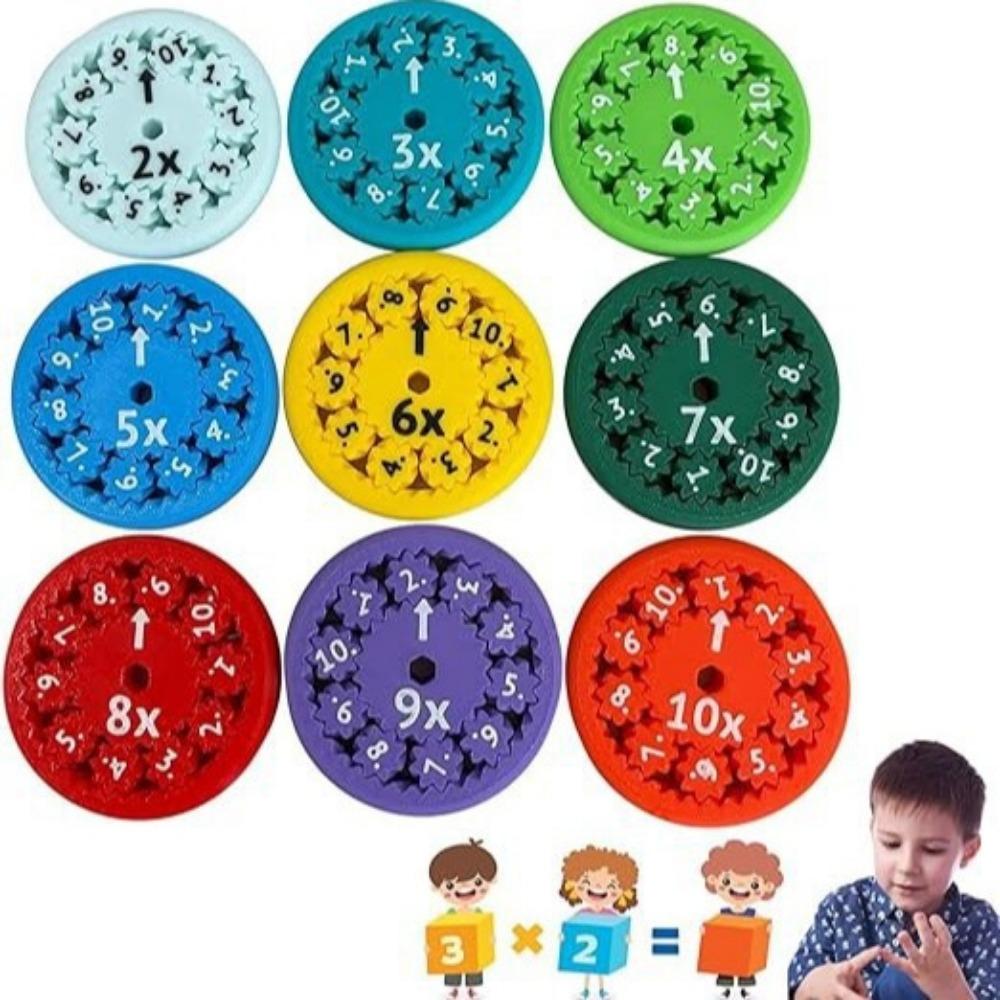 Nové výukové otočné hračky Creative Math Fidget Spinners pro výuku aritmetiky