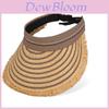Summer Straw Hat With Wide Brim For Beach Outdoor Sun Protection Sun Hat For Women