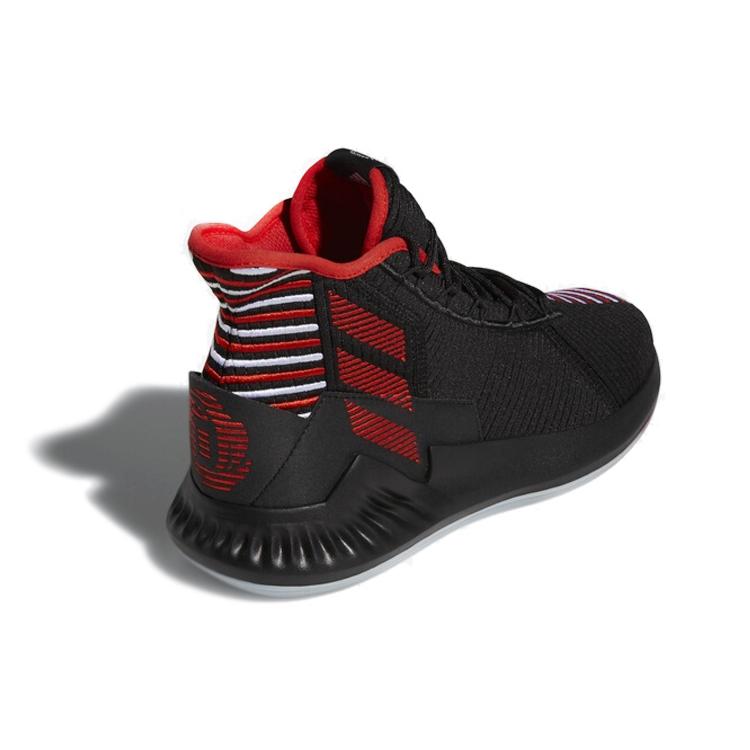 New adidas Derrick Rose 9 Black White Red EE6846