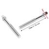 6PCS Metal Material Drum Tension Rods Silver Percussion Replacement Screws  For Jazz Drum Kit