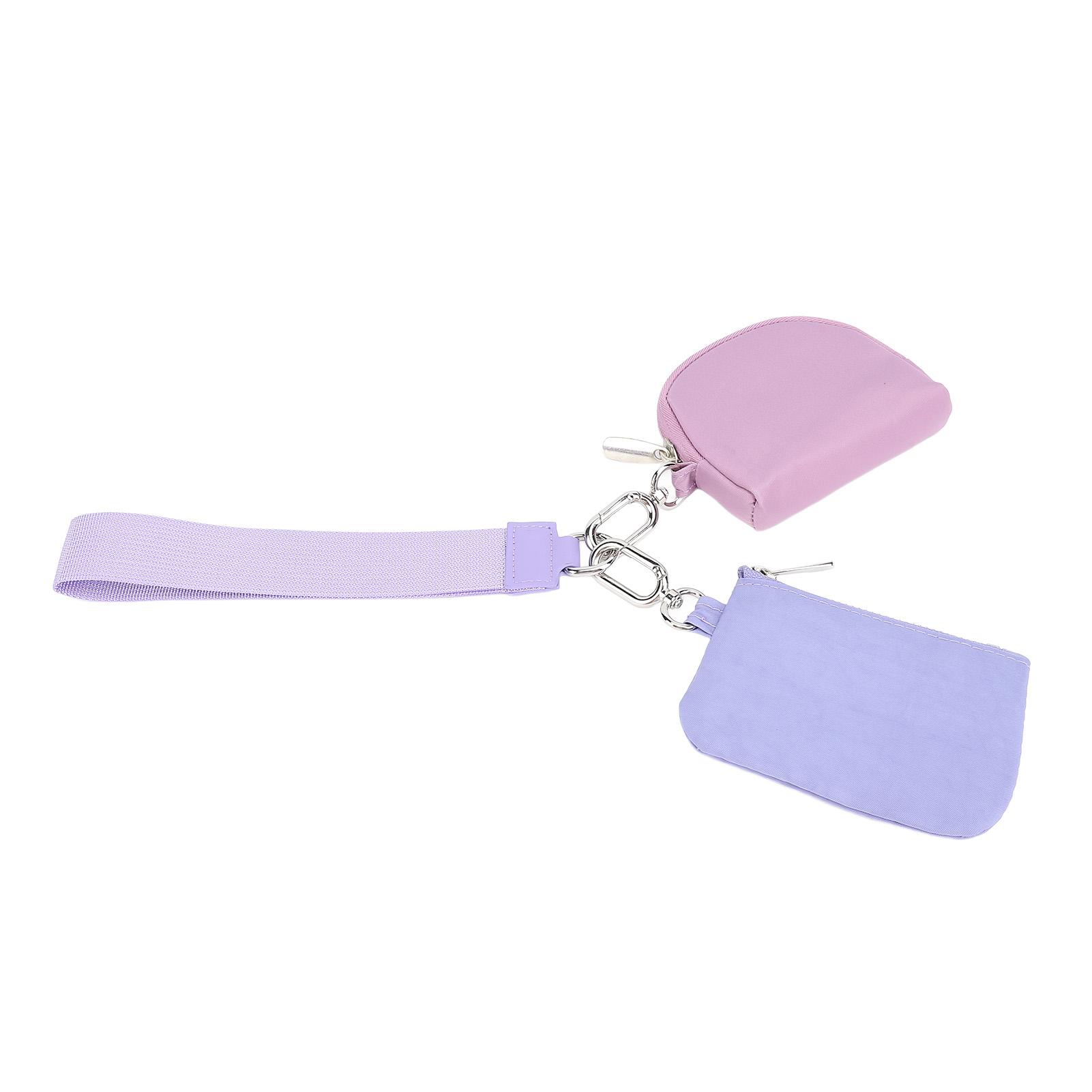 

Кошелек-брелок на запястье, съемный водонепроницаемый нейлоновый двойной чехол-кошелек на запястье для ключей