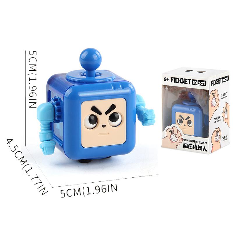 Toys Cube Spinner EDC Fidget Sensory TDAH Decompression Game Stress Relief ADHD Autism Anxiety Fingertip Desk Toy for Adult Kids