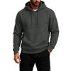 Men's Pullover Hoodie Long Sleeve Color Casual Sweatshirt for Everyday Wear