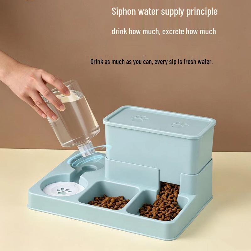Automatic Pet Feeder & Water Dispenser for Cats and Puppies