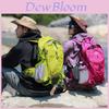 Outdoor Hiking Backpack With Waterproof Nylon And Breathable Design For Men And Women