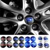 4 Stück 56mm Auto Radnabenkappe Abzeichen Emblem Aufkleber Autoaufkleber für SUBARU WRX STI Forester Impreza Legacy Outback BRZ XV