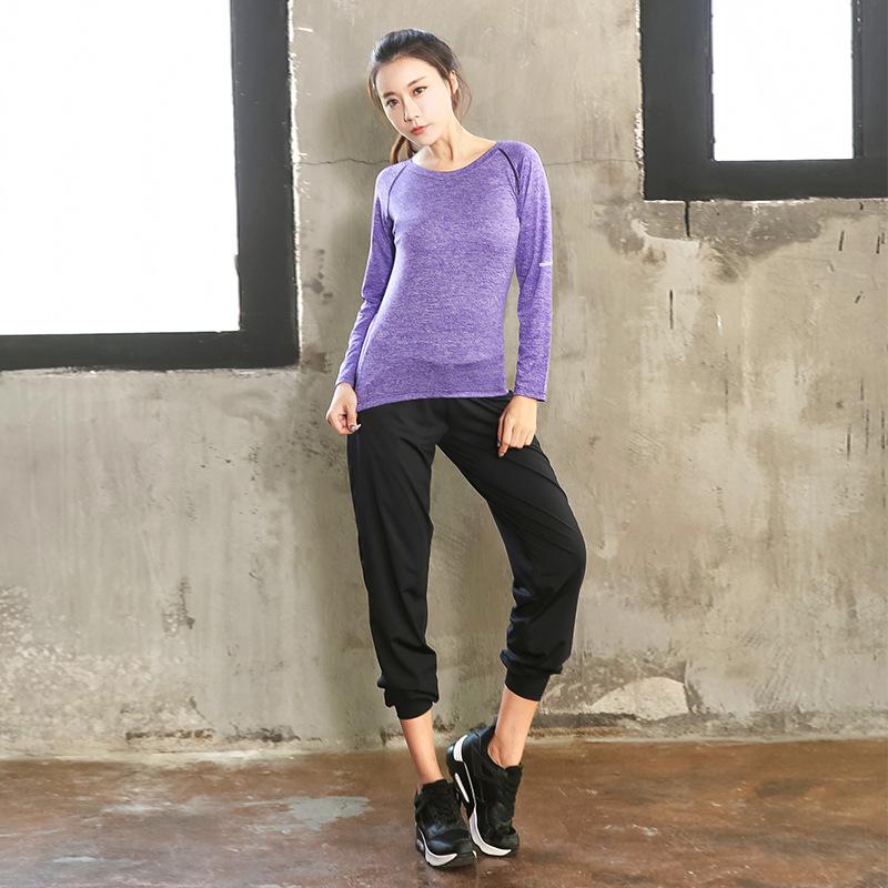 

Женский осенний фитнес- и йога-комплект больших размеров: Одежда для бега и йоги XL