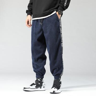Herren Locker Übergröße Lässige Sweatpants Verdickte Weitschnitt-Sweatpants