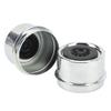 2PCS Trailer Axle Dust Cap 1.98in OD Galvanized Trailer Hub Bearing Wheel Grease Cover for 2000 To 3500 Lbs Boat Axles