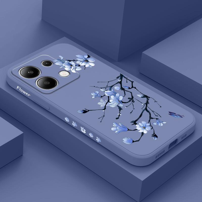 Blooming Orchid Phone Case For Xiaomi Redmi Note 15 Pro Plus 4G 5G Silicone Cover