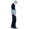 GAP F/CE Fall Winter Fleece Lined Lapel Color Block Fleece Sweatshirt Men's 680249