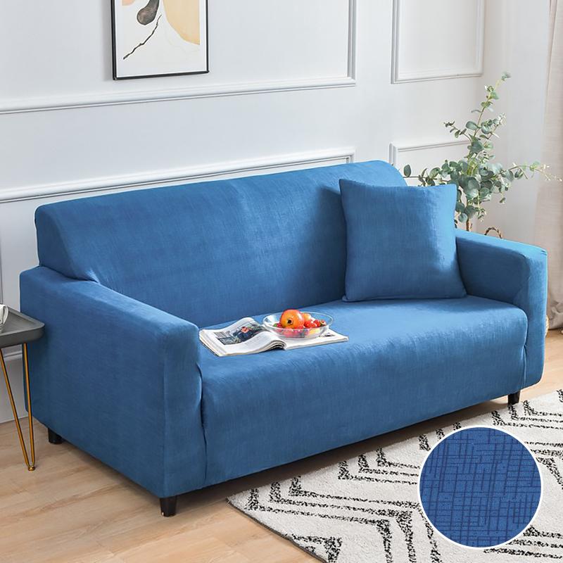 Printed Sofa Covers for Living Room Elastic Corner Couch Cover L Shaped Chaise Longue Slipcover Furniture Protector 1/2/3/4 Seat