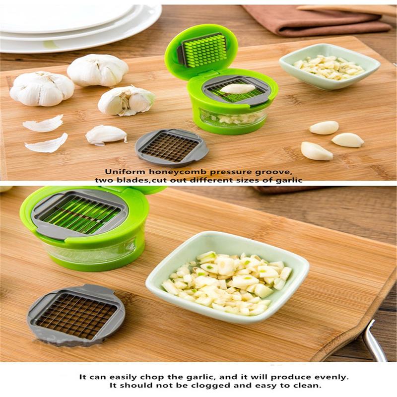 Bucătărie Presare Legume Ceapă Usturoi Mâncare Tăiător Tocator Cutter Cuțit Cuburi