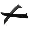1pair Rear Window Side Spoiler Rear Left Right Side Wing Splitter Trim for 1 Series F20 F21 2012 To 2019 Glossy Black