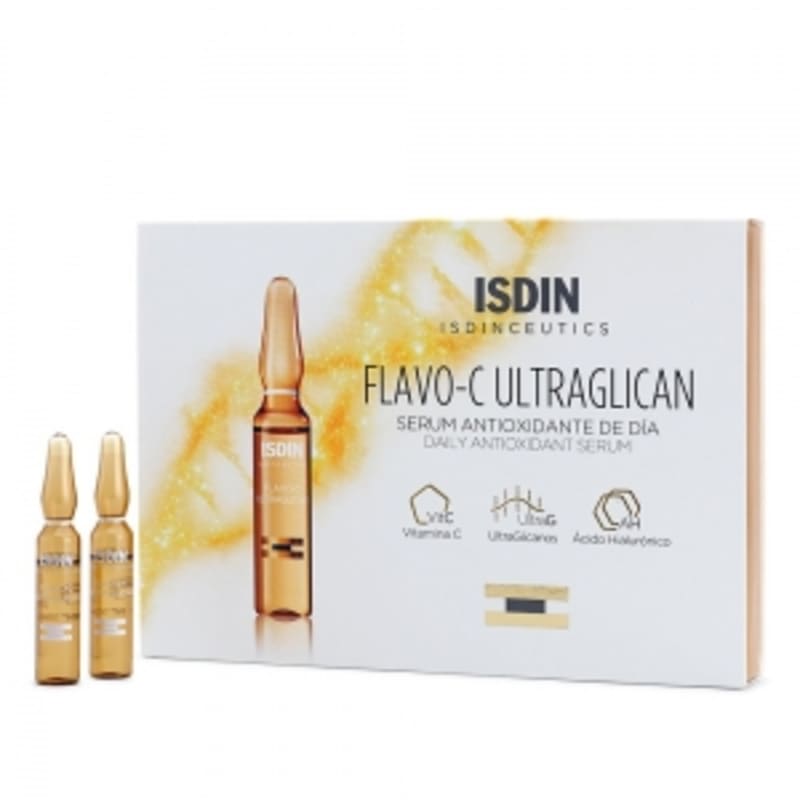 Isdin Flavo C Ultra Glycan Night Ampoule 2ml * 10 Ampoules