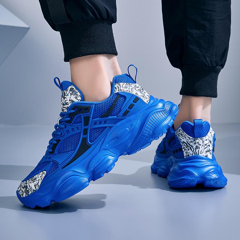 Summer 47, 48 Large Size 2025 New Casual Sports Shoes with Thick Soles Invisible Inner Height Increase 6cm Men's Shoes