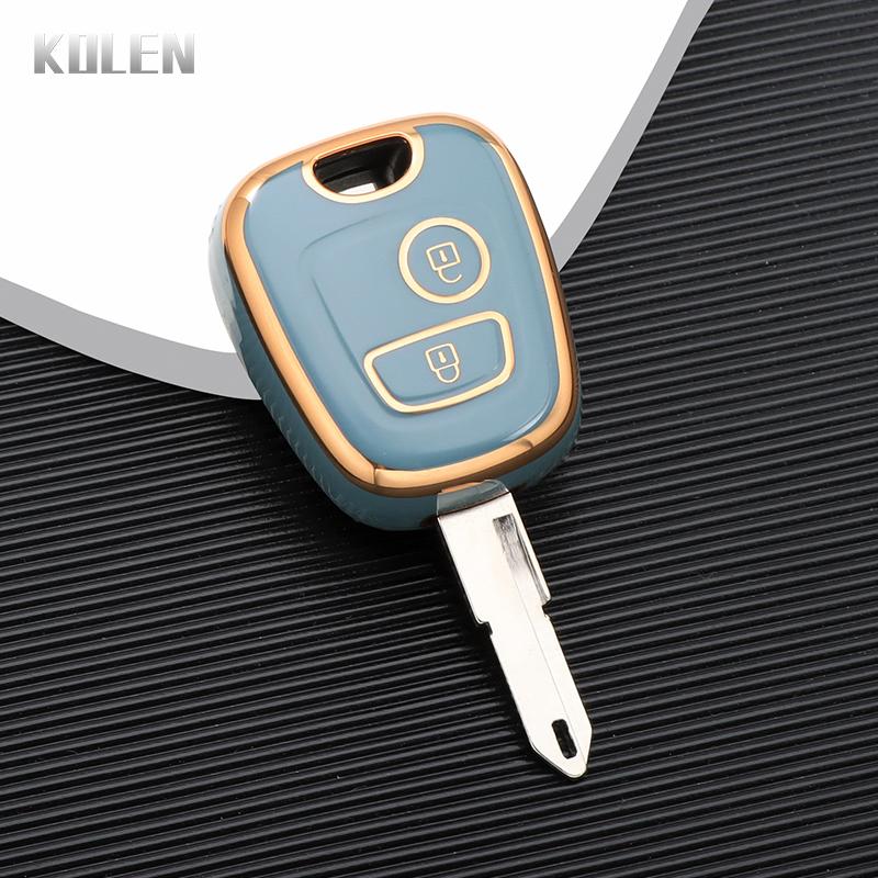 

New Tpu Remote Car Key Case Shell Cover For Peugeot 106 107 206 207 306 307 406 407 For Citroen C1 C4 Protector Fob Accessories