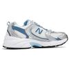New Balance 530 Silber Metallic Reiherblau Unisex Sneaker Reflection MR530ADA