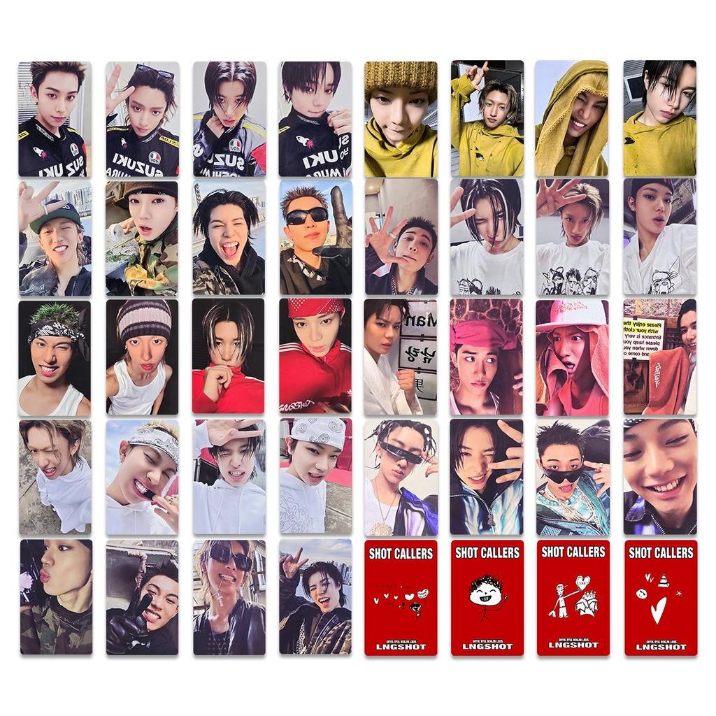 LNGSHOT Lobster Album Shot Callers Special Edition Photocards & Exclusive Cards Collection