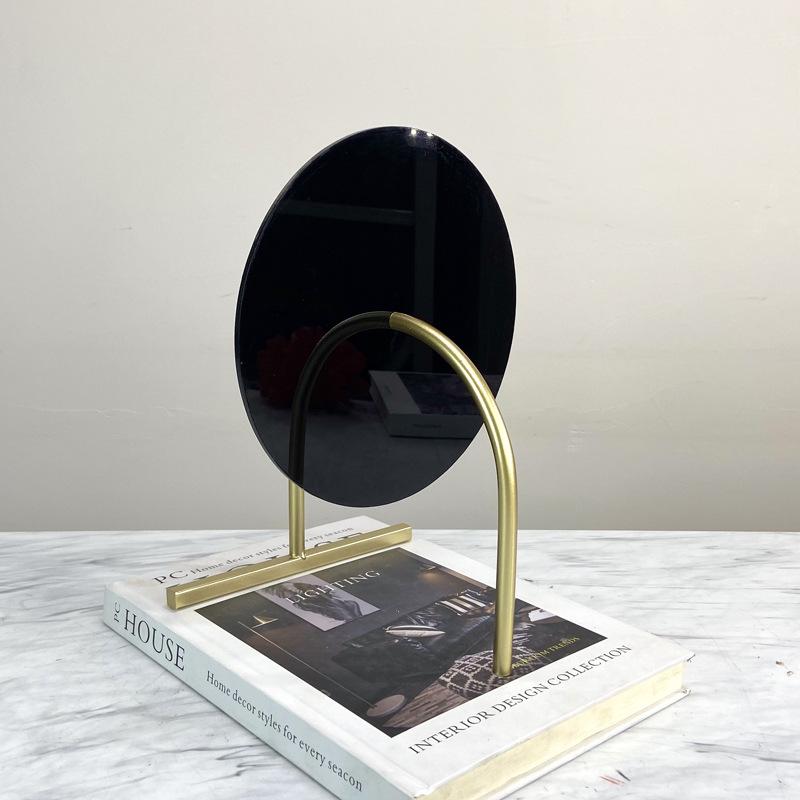 

Простая современная легкая роскошная металлическая арка геометрическое мягкое украшение модель комнаты кабинет офис продаж шкаф украшения орнаменты