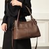 Borsa Tote in Pelle PU da Donna, Borsa a Spalla Crossbody di Grande Capacità, Borsa a Mano Morbida in Pelle, Borsa Casual Quotidiana per Pendolari, Borsa Hobo Multiuso per il Lavoro
