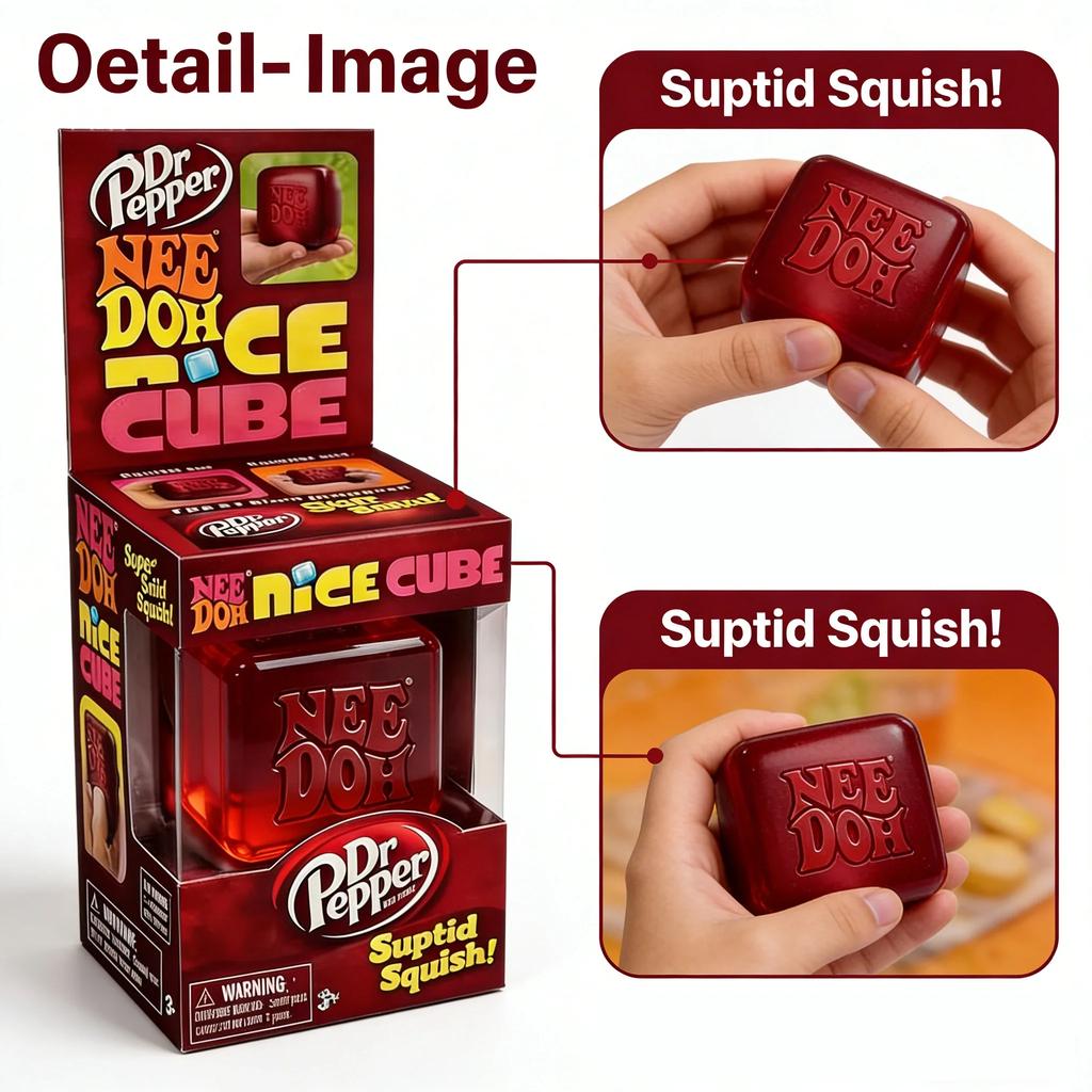 1PCS Super Soft Stress Relief Fidget Toy, Anxiety Relief Squeeze Toy for Kids Adults