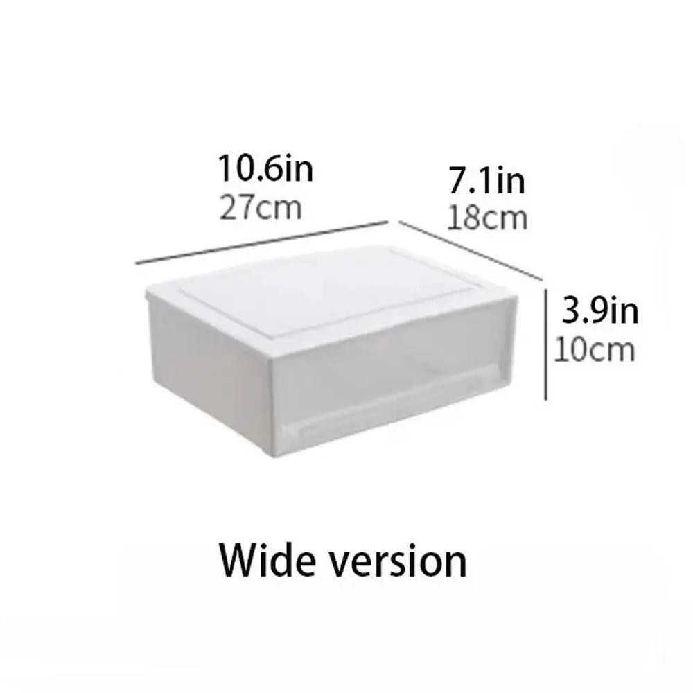 Jewelry Organizer with Stackable Single-Layer Drawer Design for Bracelet and Necklaces Desktop Storage Box with Stackable Simple