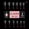 450Pcs Soft Gel Nail Tips Short Almond Nail Tips Full Cover False Nail Tips For Acrylic Nails Salon Home Press On Nails