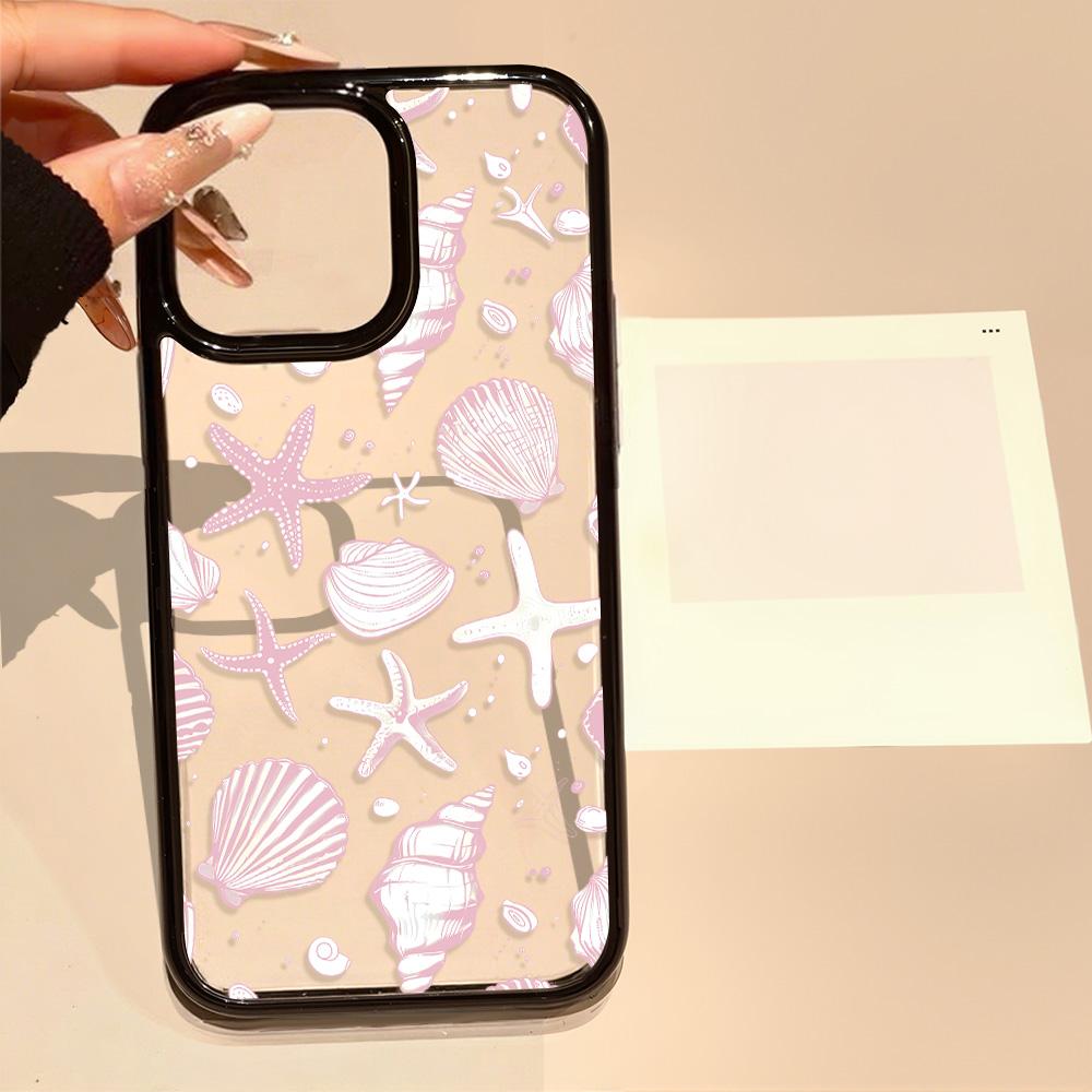 Acrylic Phone Case for iPhone 11 12 13 14 Pro 12 14 16 Pro Max for Samsung A16 A36 A56 S24 FE High-quality Painted Anti-fall Mobile Phone Case