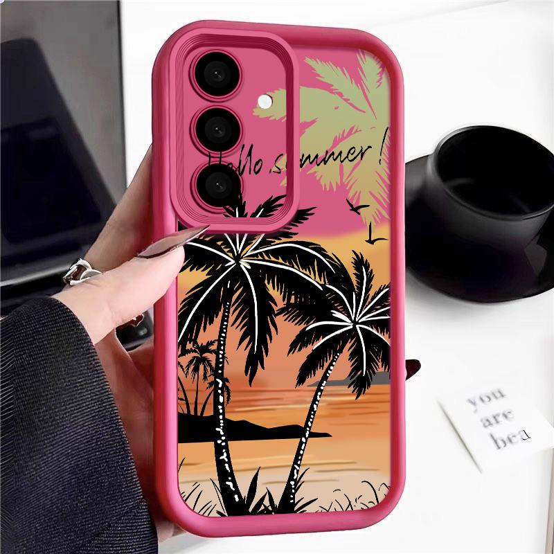 Romantic Scenery Print Case For Samsung A57 A37 A27 A17 S26 Ultra S25 FE A56 A36 A26 A16 A55 A35 A25 A15 A54 5G S21 S22 S23 S24 Plus Shockproof Cover