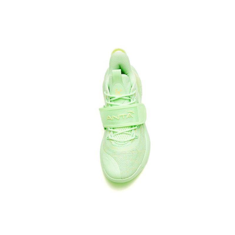 Anta Splash 3 Low Top Basketball Shoes Mens Fluorescent Green 112221623-2