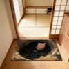 Water-absorbing Optical Illusion Doormat Non-slip Bedroom Door Rug Bathroom Carpet  Home Decor